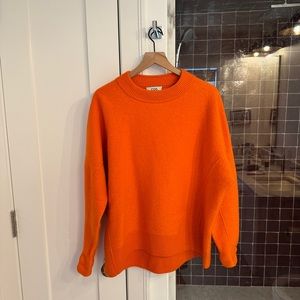COS Orange Sweater